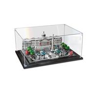Vetrina in Acrilico Trasparente Compatibile per Le-go Trafalgar Square 21045 Modello,Antipolvere Teca Vetrina Custodia Acrylic Display Case (30×25×15CM) 2mm