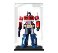 Vetrina in Acrilico Trasparente Compatibile per Lego 10302 Optimus Prime Figura Collezionismo Scatola Espositiva Antipolvere (Solo Vetrina, Senza Modello) 3MM