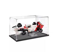 Vetrina in Acrilico Trasparente compatible With Le-go 10330 Corse Modello teca plexiglass per Collezionismo Scatola Espositiva Antipolvere Conservazione dei Giocattoli 40x20x20cm 2MM