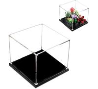 Vetrina in acrilico trasparente per kit di costruzione di piante grasse Lego 10309, vetrina assemblata antipolvere (piante grasse 10309) (solo scatola di visualizzazione)(3mm)