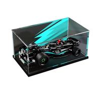 Vetrina in acrilico trasparente per LEGO Technic Mercedes-AMG F1 W14 E, espositore in acrilico antipolvere, compatibile con Lego 42165 (modello non incluso)