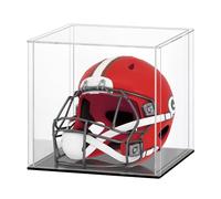 Vetrina in Acrilico Trasparente, Teca Plexiglass Contenitori Cubo Scatola Vetrina Espositiva per Collezionismo, Modellismo, Action Figure, Statuette (12.6x12.6x12.8inch;33x33x33cm)