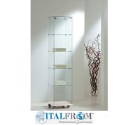 Vetrina Italfrom Vetrinette Arredamento Ufficio Negozio Espositore 40x40x180h cm