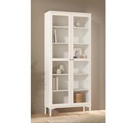 VETRINA MOD. ROMA CM 88.7X36.2 H. 202.8 BIANCO OPACO