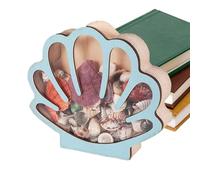 Vetrina per conchiglie - Robusto contenitore per oggetti da collezione, organizer per gioielli ed elegante decorazione per anelli