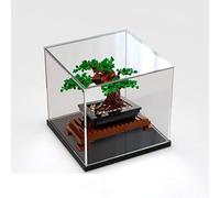 Vetrina per Lego 10281 Bonsai Tree Building Brick Set-NON include il modello Lego(black base)