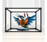 Vetrina per Lego 40678 71426 76249 40639 41742 41743,Acrilica Scatola Espositiva Trasparente con Porte,30x25x20cm Vetrinetta Impilabile per Borse Collezionismo Bambole Modelli Auto Giocattoli
