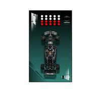 Vetrina per Lego Technic Mercedes-AMG F1 W14 E Performance 42171, Compatibile con Lego Mercedes F1, Idea Regalo per Appassionati di Auto per Lego, Solo Pannello da Parete 100x60CM
