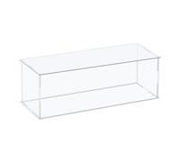 Vetrina Plastica Box Cubo Trasparente 31x11x11cm per Collezionismo