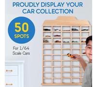 Vetrina portaoggetti per auto in 1/64, mensola espositiva, montaggio a parete,
