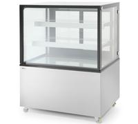 Vetrina refrigerata con vetri, 2 ripiani, 300 l, 480 W