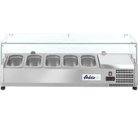 Vetrina refrigerata da banco HENDI 232903, Dimensioni: L 335 mm A 430 mm P 1205 mm, Grigio