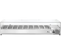 Vetrina refrigerata da banco HENDI 232996, Dimensioni: L 395 mm A 430 mm P 2005 mm, Grigio