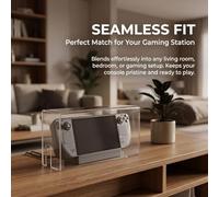 Vetrina rigida in acrilico console coperta a vista | Forma rigida della copertura trasparente, compatibile con console gioco prima generazione,