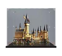 Vetrina trasparente in acrilico per Lego 71043 Castelli modello antipolvere trasparente vetrina (71,9 x 47,8 x 59,9 cm) (solo vetrina) (3 mm)
