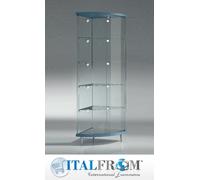 Vetrina Vetrinetta Laccata Angolare Espositore Showcase Display Negozio Italfrom