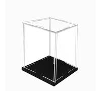 vetrina vetrinetta teca Contenitori esposizione Vetrina rettangolare in acrilico per bambole, Vetrina trasparente antipolvere 30/ 35/ 40/ 45/ 50/ 55/ 60/ 65/ 70 cm, Vetrina in plastica Premium con por