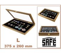 Vetrine In Legno Pins Bottone Spille Safe 5885 L Design Quercia Selvatica