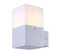 Applique a muro per esterno in alluminio attacco E27 lampada da parete IP44 [EEK: A]