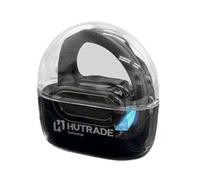 Vetrineinrete® Auricolare ad archetto Bluetooth 5.3 cuffie ricaricabile open-ear custodia di ricarica microfono integrato per chiamate sport (Nero)