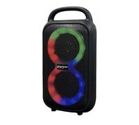 Vetrineinrete® Cassa bluetooth portatile con luci led RGB Radio FM Potenza 40W RMS TWS USB/TF