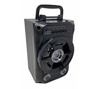 Vetrineinrete® Cassa speaker bluetooth ricaricabile 10 watt radio fm con luci ingresso aux porta usb slot tf mini sd portatile BT014 E9