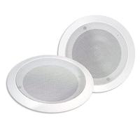 Vetrineinrete® Casse bluetooth amplificate da incasso per filodiffusione cassa altoparlante 20 watt per soffitto e parete woofer 5,25” M61