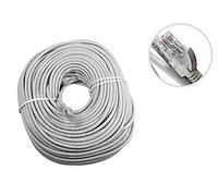 Vetrineinrete® Cavo Rete LAN ethernet rj45 Cat 5e utp prolunga 50 Metri cablato categoria 5e B2