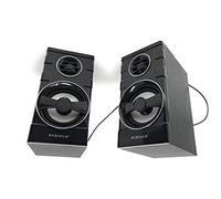 Vetrineinrete® Coppia Casse rettangolari Speaker Wired 20 Watt Altoparlanti per Computer pc con Attacco USB 2.0 e aux per pc Notebook CA-SS002 M19