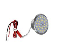 Vetrineinrete® Faretto 25 led smd ad incasso per cappa 5 watt rotondo luce fredda 6500 k luce calda 3000 k luce naturale 4000 k D45 (Luce calda 3000k)