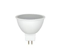 Vetrineinrete® Faretto a led 6 watt gu5.3 lampada lampadina mr16 rispiamo energetico 12 volt faretti illuminazione casa ufficio negozio (Luce Calda 3000k)