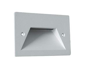 Vetrineinrete® Faretto led segnapasso a muro 3 watt per cassetta 503 incasso luce bianca 6500k o calda 3000k ip65 (Luce Calda 3000k) X51