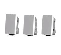 Vetrineinrete® Kit 3 interruttore unipolare compatibile con matix 1p 16a 250v