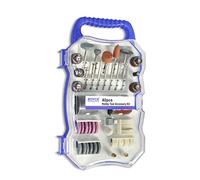 Vetrineinrete® Kit 82 accessori per mini trapano tipo dremel punte e inserti per lucidare levigare tagliare smerigliare in valigetta 82689 D74