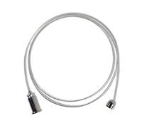 Vetrineinrete® Kit per montaggio a sospensione pannelli led 60X60 30X30 120X30 120X60 cm lunghezza massima 1 metro F7