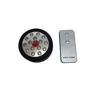 Vetrineinrete® Lampada 15 LED SMD Luce Bianca Notturna con Telecomando Torcia a Batteria con Gancio e Calamite per appenderla da casa Campeggio Pesca G58