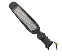 Lampada armatura stradale inclinabile led lampione faro 100 watt 6500k ip65