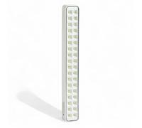 Vetrineinrete® Lampada torcia emergenza ricaricabile USB 30 e 60 led dimmerabile luce bianca portatile appendibile (60Led)