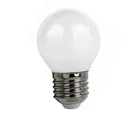 Vetrineinrete® Lampadina a led filamento opaca 4 watt g45 attacco e27 sfera a luce fredda 6500k calda 2700k naturale 4000 (Luce Fredda 6500k) C72