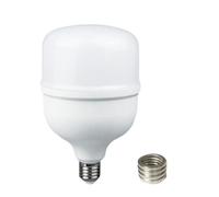 Vetrineinrete® Lampadina LED 2 in 1 E27 con Adattatore E40, 60W, Luce Fredda 6500K, 7300lm, Fascio 220°