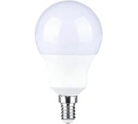 Vetrineinrete® Lampadina led a globo A60 attacco E14 12 watt lampada luce fredda 6500k calda 3000k naturale 4000k (Luce Naturale 4000k)