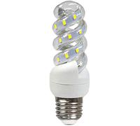 Vetrineinrete® Lampadina led spirale attacco E27 16 watt luce calda 3000k naturale 4000k e bianca fredda 6500k luce illuminazione (Luce Fredda 6500k) E2