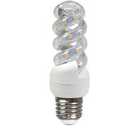 Vetrineinrete® Lampadina led spirale attacco E27 22 watt luce calda 3000k naturale 4000k e bianca fredda 6500k luce illuminazione (Luce Calda 3000k) B65