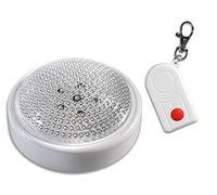 Vetrineinrete® Luce led lampada di emergenza portatile con telecomando e tasto push illuminazione a distanza senza filo per interni 5 led bianchi M79