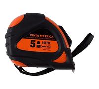 Vetrineinrete® Metro flessibile a nastro in acciaio con blocco automatico al rlascio flessometro da 3 5 7.5 10 metri retraibile con laccetto e gancio 91811 (5 Metri) B36