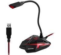 Vetrineinrete® Microfono da tavolo per play station console computer USB con LED ingresso JACK per cuffie N3