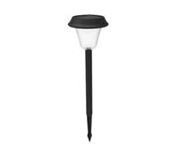 Vetrineinrete® Picchetto a led faretto con pannello solare RGB + warm white lampada decorativa per esterno IP54