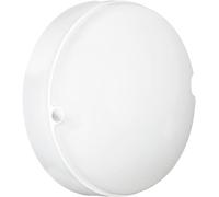 Vetrineinrete® Plafoniera a led 18 watt rotonda da soffitto o parete esterno balcone terrazzo (Luce Fredda 6500k)