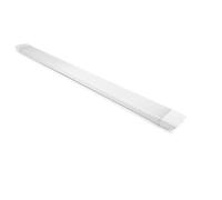 Vetrineinrete® Plafoniera led slim sottopensile tubo neon tecnologia CCT 60 90 120 150 cm 27 40 54 e 72 watt (150 Cm 72 Watt)