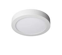 Vetrineinrete® Plafoniera tonda a led montaggio esterno 6 12 18 24 watt luce bianca fredda 6500k driver incluso forma circolare in alluminio (18) M81